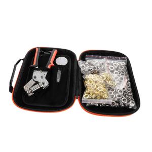 Complete Metal Eyelet Grommet Kit 1 Set of Professional Tools for Tarp Installation Craft Safety Handheld Pliers