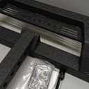 Hitch Step Fit for 2" Hitch Receiver with 2" Towing Receiver with Pin Lock Bumper Protector Textured Black & Strong Steel Construction 350LBS Maximum Load