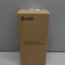 AT&T TRIMLINE 213 Corded Phone with Extra Big Buttons - Senior Friendly White Landline Phone, Visual Ringer, Lighted Keypad, Wall Mount, No AC Power Needed
