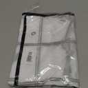 CTTZCKJ Over The Door Organizer For Cruise Ships|Magnetic Door Organizers with 24-Pocket for Cruise Ship|55"x21"|Cruise Over the Door Organizer,Magnetic Shoe Rack for Cruise,Behind-Door Storage (white)