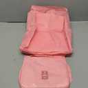 Ebbniur Packing Cubes, 8 Pcs Travel Packing Organizers for Suitcases, Large Capacity Travel Luggage Organizers Set includes 8 Storage Bags for Women or Men (Pink)