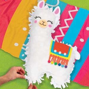 GottaPop Easy Knot Squishy Llama Craft Kit