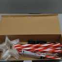 10 Pack Christmas Decorations Outdoor Solar Candy Lights, Multicolor Solar Lights with USB Charge, 10 Modes Waterproof Lights with 150 LEDs, Outdoor Christmas Decoration for Yard Path