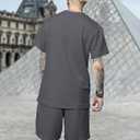 KUYIGO 2 Pieces Outfits Summer Tracksuit Sweatsuits Short Sleeve T-Shirts and Shorts Sets for Generation Z