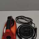 Cordless Iron for Clothes - 1500W Steam Iron with Non-Stick Ceramic Soleplate, Rapid Heating, Auto Shut Off, Burst of Steam, Self-Clean, Anti-Drip, Anti-Calc, 3 Temperature Settings, Red