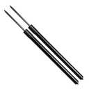 TENKIDOM Front Hood Struts Compatible with Toyota Camry XV80 2025-present Not for American Version Shock Lift Supports Bonnet Gas Dampers Springs Kit No-Drill Bolt-on