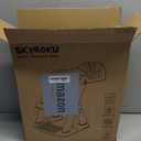 Potty Training Seat, SKYROKU Upgrade Toddler Toilet Seat for Kids Boys Girls, 2 in 1 Potty Training Toilet, Splash Guard Anti-Slip Pad Step Stool,New Sector-Shape Stabilized Base (8899+Grey)