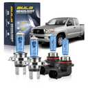 Headlight Bulbs Fit for kia optima 2005-2011,H4/9003 High Beam 9140/9145 Fog Lights,100W Head Lighting 300% Brightness 6000K,6pcs