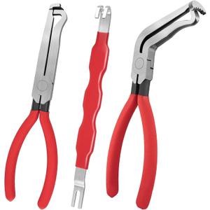 3Pcs Electrical Disconnect Pliers, Automotive Electrical Connector Removal Tool,Upgrade Electrical Connector Pliers,Automotive Electrical Terminal Connector Separator Removal Tool for Cars