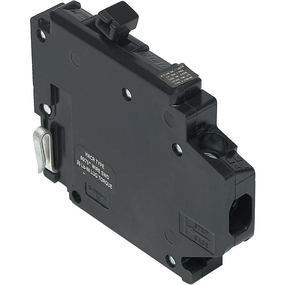 UBITBA115L-New Challenger MH115-L Type A Replacement. One Pole 15 Amp Left Clip Circuit Breaker Manufactured by Connecticut Electric.
