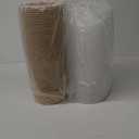 36Oz 50Pcs Large Paper Bowls with Lids, Disposable Soup Serving Bowls Bulk Party Supplies for Hot/Cold Food, Soup (36 OZ)