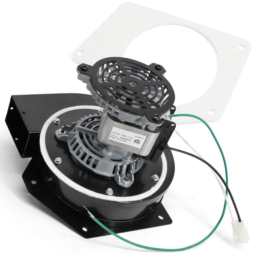 Furnace Draft Inducer Blower Motor Compatible with Trane & American Standard Furnaces Exhaust Vent Motor Replace for BLW00889 BLW00888 BLW00887 BLW01437, BLW01312