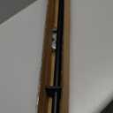 Drapery Window Curtain Rods 72 to 144 Inch, Modern Window Curtain Rod with Brushed Gold End Cap Finials,1" Window Treatment Curtain Rod for Wall and Ceiling Mount