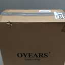 OYEARS 19" Table Lamps Set of 2, Bedside Lamps for Bedroom, Boho Lamps for Living Room, Rustic Lamps for Office, Vintage Design Nightstand Lighting (Bulb Not Included, Black)