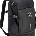 STANLEY Vitalize Backpack | Gym, Work & Travel Bag with Laptop Sleeve | Expandable Bottom Compartment | Tumbler & Water Bottle Pockets | Durable Recycled Fabric | Black
