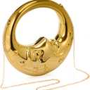 CARIEDO Acrylic Women Evening Clutch Bridal Wallet for Wedding Prom Night Party (Y0627-gold)