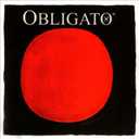 Obligato 4/4 Violin String Set - Medium Gauge - with Gold Ball-end E & Silver D