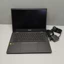 ASUS Chromebook CM14 Laptop, 14" HD Anti-Glare Display (1366x768), MediaTek Kompanio 520, 4GB RAM, 64GB eMMC, ChromeOS, Gray, CM1402CM2A-DS44, Gravity Grey