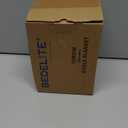 BEDELITE Fleece Throw Blanket for Couch - 300GSM Soft & Warm Fluffy Cream White Blanket, Decorative and Giftable Striped Blankets for Women, Men, 50"x60"