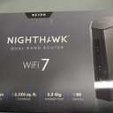 NETGEAR Nighthawk Dual-Band WiFi 7 Router (RS150) - Router Only, BE5000 Wireless Speed (up to 5.0 Gbps) - Covers up to 2,250 sq. ft., 80 Devices - 2.5 Gig Internet Port – Free Expert Help
