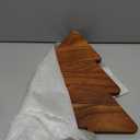 Christmas Tree Shaped Wood Cutting Board for kitchen, Christmas Tree Wooden Serving Tray with Handle, Christmas Decoration Charcuterie Tree Boards 14"L x 11"W