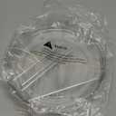 2 Tier Non-Skid Acrylic Lazy Susan Turntable Organizer - Rotating Spice Rack - Spinning Organization Tray for Kitchen, Pantry, Countertop, Closet, Bathroom, Vanity, Medicine Cabinet Organizing, 9.25''