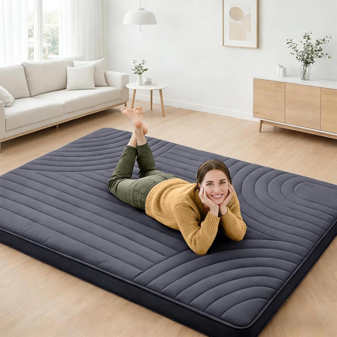 ZonLi Japanese Floor Mattress Futon Mattress Twin Size 4 Inch Thick