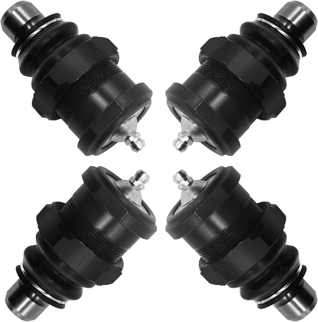KRZRBJ10-PACK Heavy Duty Ball Joints Fit for 2014-2021 - 2024 Polaris RZR XP 1000, 4 1000, 4 1000 EPS, 4 Turbo, Turbo S, PRO XP, 4PCS Pack Death Grip Ball Joint Replacement Left and Right KRZRBJ10