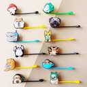 3 x Stanley Cup Accessories Set Including 12 Pcs Straw Cover Cap for 7-8mm (0.27-0.32 inches) Straws, Cute Animal Drinking Straw Plugs for Stanley 40oz & 30oz Tumbler Cups Kids Party Favor