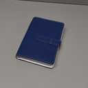 Photo Album 4x6 Photos - 68 Pockets Small Mini Capacity Premium Vegan Leather Cover Case, Portable Wallet Photo Book for Boys Girls Birthday Wedding (Dark Blue)