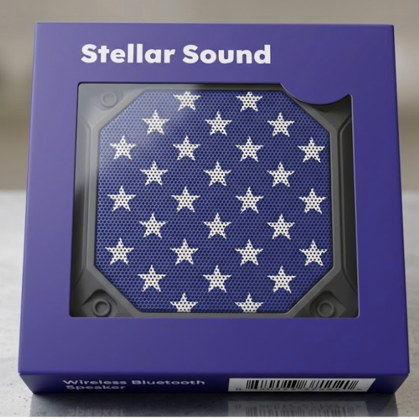 Star Portable Bluetooth Speaker