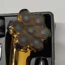 Head Shavers for Bald Men - 7D Arc Magnetic Detachable Electric Razor, Waterproof Wet Dry 5-in-1 Electric Shaving & Grooming Kit, LED Display Rechargeable Head & Body Hair Shaver, Gold