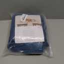 IVAPUPU 2 Pack 6FT Table Cloth for Rectangular Fitted Events Stretch Jean Blue Table Covers Washable Spandex Tablecloth Protector for Party, Wedding, Cocktail, Banquet, Festival