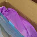 Playz 5-Piece Kids Pop up Play Tent Crawl Tunnel and Ball Pit with Basketball Hoop Playhouse for Boys, Girls, Babies, and Toddlers (Purple, Orange, Yellow, Red, Blue)