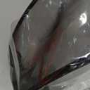 DLLT 3 Lights Semi Flush Mount Ceiling Light Fixture, Modern Black Ceiling Lamp with Double Fabric Shade, Close to Ceiling Lamps for Kitchen, Bedroom, Hallway, Dining Room