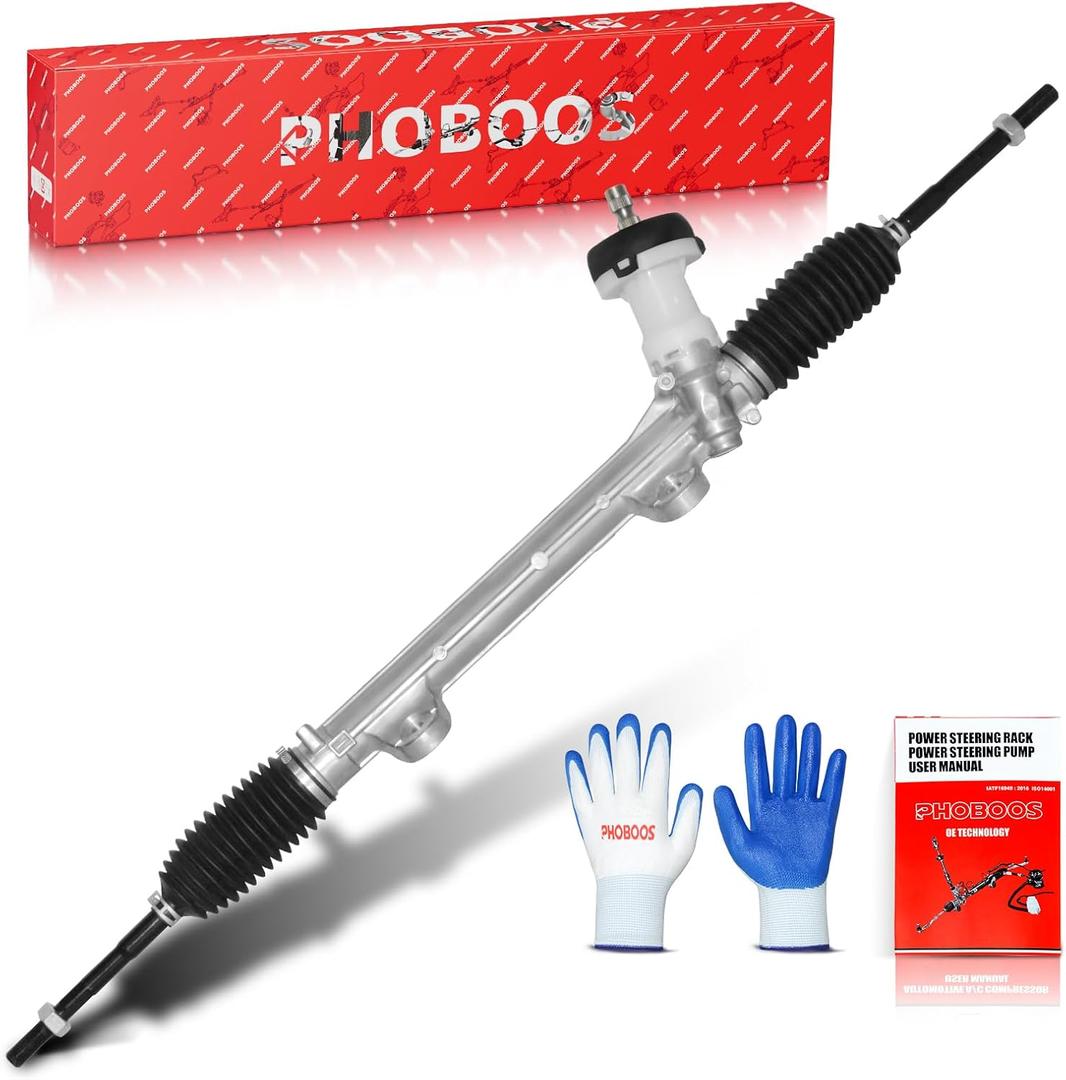 PHOBOOS Electric Power Steering Rack and Pinion Assembly Compatible with Hyundai Elantra 2014-2016, Elantra Coupe 2013-2014, Elantra GT 2013-2017, Veloster 2013-2017, New Unit, Direct Fit, Ref. 1G2409