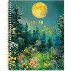 Planner 2025-2026 - Weekly and Monthly Planner from Jul. 2025 - Jun. 2026, 9" x 11", 2025-2026 Weekly and Monthly with Coated Tabs, Reference Calendar