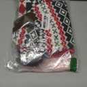 KYEESE Dog Christmas Sweater, Warm Dog Sweater for Small Dogs Boy Girl with Cute Reindeer Antler Hood, Soft Knitwear with Leash Hole, Cozy Holiday Pet Outfit for Winter, Large (Large (11-19lbs))