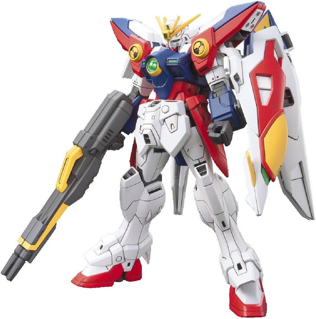 Bandai Hobby HGAC Wing Gundam Zero Model Kit (1/144 Scale), 3 inches x 2 inches x 5.5 inches