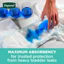 Depend Adult Diapers with Tabs, Incontinence Protection with Tabs, Unisex, Small/Medium (1934" Waist, Up To 170 lbs), Maximum Absorbency, 60 Count (3 Packs of 20)
