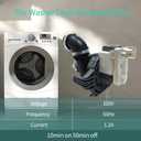 WDT970SAHZ0 WDT710PAHZ1 WDT730PAHZ0 WDT750SAHZ0 Dishwasher Circulation Pump Fit for Whirlpool WDT730PAHV0 WDT970SAHV0 WDTA50SAHZ0 WDTA50SAHB0 WDTA50SAHM0 WDTA50SAHV0 WDTA50SAHW0 WDT750SAHB0