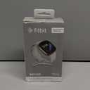 Fitbit Sense Advanced Smartwatch with Tools for Heart Health, Stress Management & Skin Temperature Trends, White/Gold, One Size (S & L Bands Included)