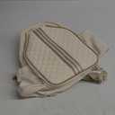 Sucipi Pickleball Bags for Women Lightweight Crossbody Pickleball Sling Bag Stylish Quilted Pickleball Paddle Bag (Medium, Pearl Beige)