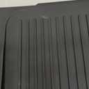 PoYang 24 Inch Faucet Mat for Kitchen Sink Splash Guard Behind Faucet, Sink Protectors for Kitchen Sink Faucet Mat Splash Guard for Kitchen Sink Area, Longer Silicone Faucet Guard Draining Mat, Black (23.6" x 5.5")