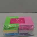 Paper Junkie 48 Pack Colorful Mini Blank Books Bulk - Pocket Sized Notebooks for Kids - 4x4 In Small Notepads Journals for Drawing Writing (6 Colors Mini Books) Notepads for Kids