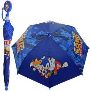 Sonic the Headgehog Small Umbrella with Clamshell Handle Blue