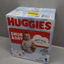 Huggies Size 1 Diapers, Snug & Dry Newborn Diapers, Size 1 (8-14 lbs), 128 Count