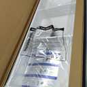 Qeke Stainless Steel Shower Niche 12" X 36", No Tile Needed Wall Niche Three-Tier, Recessed Shower Shelf for Bathroom Storage, Matte White