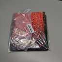 Red Sequin Laundry Basket,Glitter Clothes Hamper,Oxford Cloth Collapsible Nursery Hamper Storage Organization for Bedroom,Bathroom,Office,College Dorms,16x20 Inch