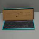 Logitech Signature Slim Solar+ Wireless Bluetooth Keyboard K980, Solar and Artificial Light Powered, Up to 10 Years Battery Life, Customizable Keys - Graphite